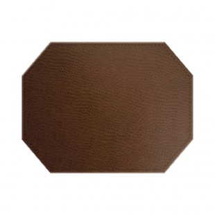 Risch TABLEMATOCT-DRIFTWOOD 17X13 Octagon Placemat Faux Wood - Rigid Hardboard Risch TABLEMATOCT-DRIFTWOOD 17X13 Octagon Placemat Faux Wood - Rigid Hardboard