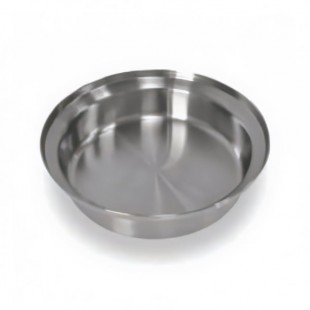 Cooktek CT-104634 11 Inch Round Pan Stainless Steel with SinAqua Technology Cooktek CT-104634 11 Inch Round Pan Stainless Steel with SinAqua Technology