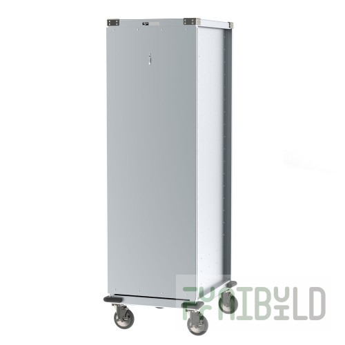 Metro CD4NA32 21-1/2 Inch Cabinet Riveted Aluminum Lockable Door NSF