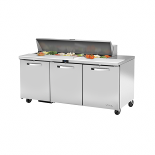 True Refrigeration TSSU-72-16-HC~SPEC3 72 Inch Sandwich Salad Unit with Stainless Steel