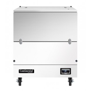 Continental Refrigerator MC3NSCW 34 Inch Milk Cooler Cold Wall 8 Crate Capacity Continental Refrigerator MC3NSCW 34 Inch Milk Cooler Cold Wall 8 Crate Capacity
