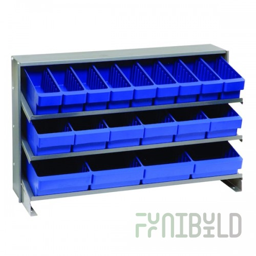 Quantum QPRHA-567_BLUE Pick Rack Sloped Bench Style