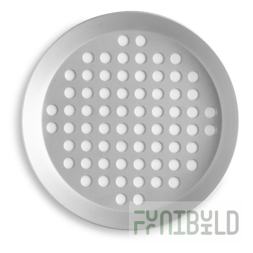 Vollrath PC11XPCC 11 Inch Diameter Extra Perforated Pizza Pan Aluminum