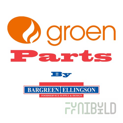 Groen 150601 80 Gallon Hinged Cover Kit for Tilting Kettle - Stainless Steel