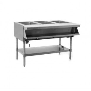 Eagle SHT5-208 79 Inch Electric Sealed Well Hot Food Table with Open Base