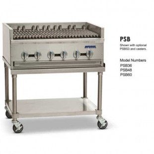 Imperial PSG60S 60 Inch Stainless Steel Equipment Stand for PSG60