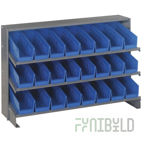 Quantum QPRHA-201_YELLOW Pick Rack Sloped Bench Style