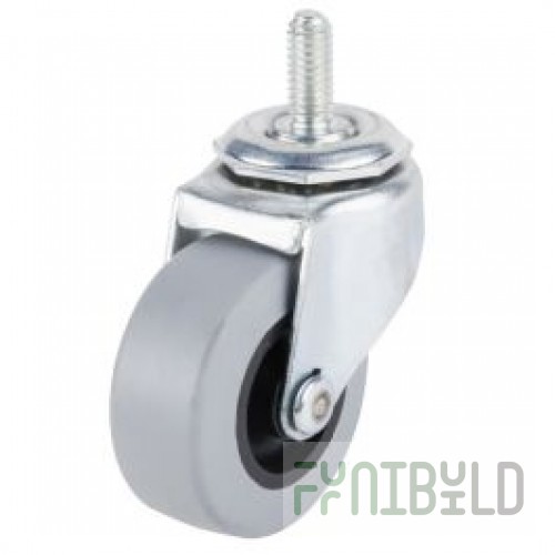 Koolaire K00064 2-1/2 Inch Swivel Casters Set Of 4 With Brakes For Undercounter