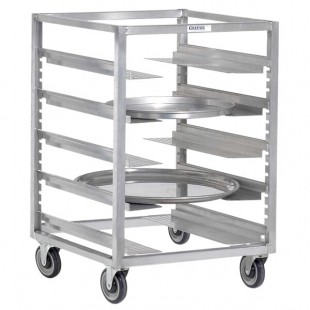 Channel AUR-6 25.5 Inch Adjustable Rack Universal Aluminum with 6 Pans Channel AUR-6 25.5 Inch Adjustable Rack Universal Aluminum with 6 Pans