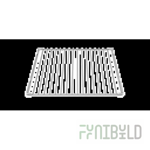UNOX GRP305 460 mm CHROMO.GRID Flat Grilling Grid Stainless Steel Durable