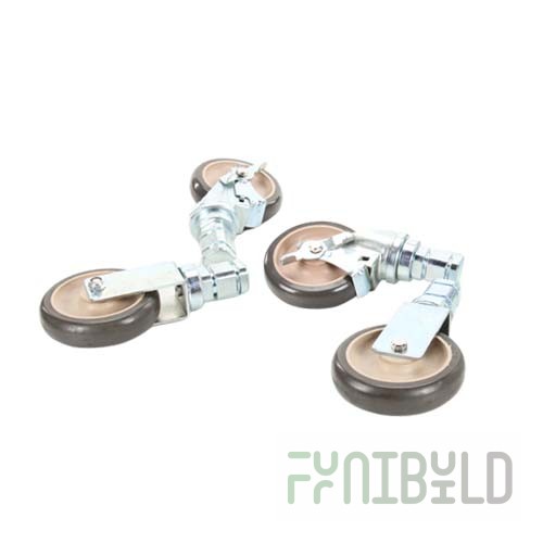 Alto Shaam 5004862 5 Inch Casters 2 Rigid 2 Swivel With Brakes