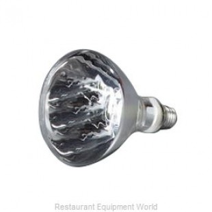 Carlisle HLRP602 250 Watt Heat Lamp Bulb Aluminum White with Reliable Heat Output