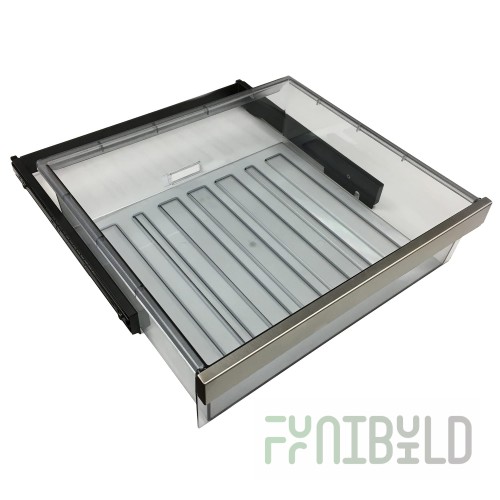 U-Line Corporation ULABIN24 24 Inch Slide-out Plastic Bin Kit with Durable Polypropylene
