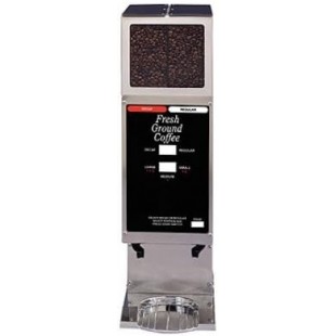 Grindmaster Cecilware 250-3A 8 Inch Automatic Coffee Grinder with 5.5 Lb Hoppers