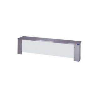 Duke 656-460-5S-D 72-3/8 Inch Double-deck Serving Shelf Stainless Steel with Acrylic Panels Duke 656-460-5S-D 72-3/8 Inch Double-deck Serving Shelf Stainless Steel with Acrylic Panels