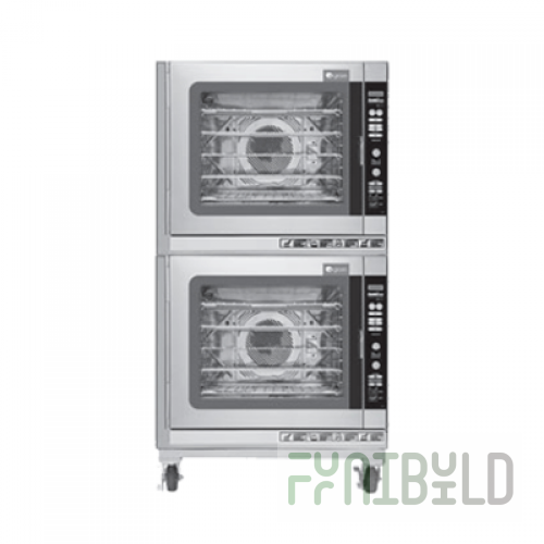 Groen (2)CBE-10GC 42 Inch Gas Combi Oven Boilerless Double Stacked 75000 BTU