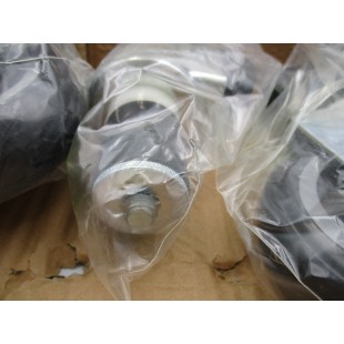 AERO Manufacturing T-128A 4 Inch Casters Polyurethane Set of 4 with Brakes