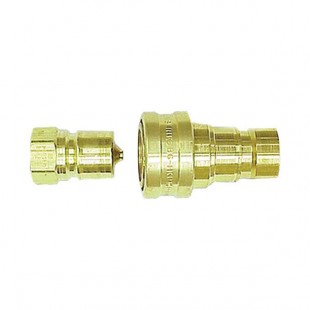 Dormont LFW25QD 1/4 Inch Water Quick Disconnect Coupling Stainless Steel