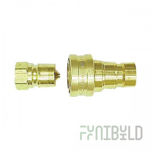 Dormont LFW25QD 1/4 Inch Water Quick Disconnect Coupling Stainless Steel