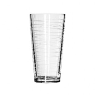 Libbey 15647 20 Oz Glass DuraTuff Cooler with Line Design Libbey 15647 20 Oz Glass DuraTuff Cooler with Line Design