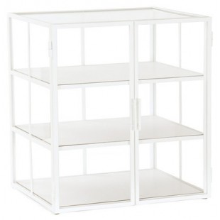 Cal Mil 22021-15 21 Inch Countertop 3 Tier Acrylic Display Case with Doors