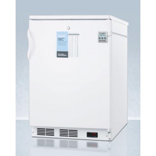Summit FF7LWBIPLUS2 23-5/8 Inch 5.5 cu ft Undercounter Refrigerator Lockable Door White Summit FF7LWBIPLUS2 23-5/8 Inch 5.5 cu ft Undercounter Refrigerator Lockable Door White