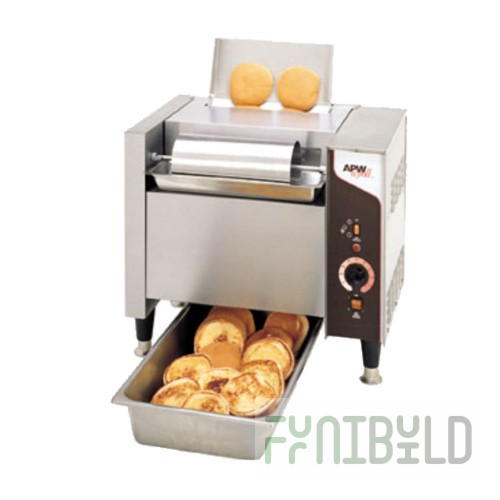 APW Wyott M-95-2 LOW PROFILE 22 Inch Electric Bun Grill Conveyor Toaster