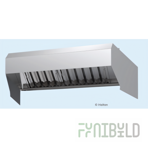 Lainox LCH2-S Recirculating Condensation Hood With Baffle Filters A Heat Exchanger & A Carbon Filter