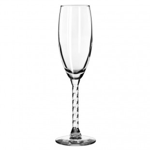 Libbey 8895 5-3/4 Oz. Flute Glass Safedge Rim Guarantee Glass 12 Packs/Bundles/Cases