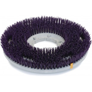 Carlisle 361700G60-5N 16 Inch Diameter Nylon Bristle Stripping Brush Purple