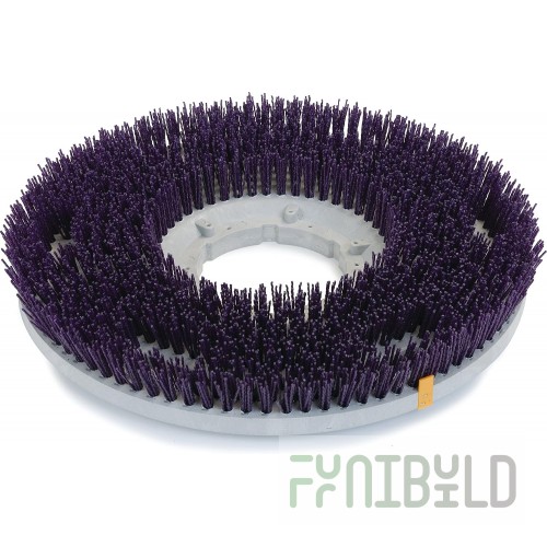 Carlisle 361700G60-5N 16 Inch Diameter Nylon Bristle Stripping Brush Purple