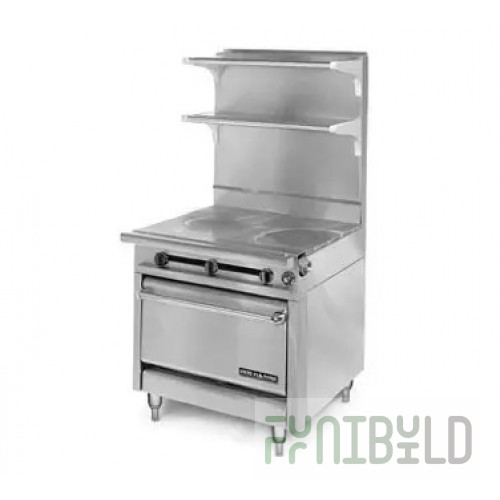 American Range HD34-17TG-1HT-1_NAT 34 Inch Gas Range with 17 Inch Griddle 120000 BTU
