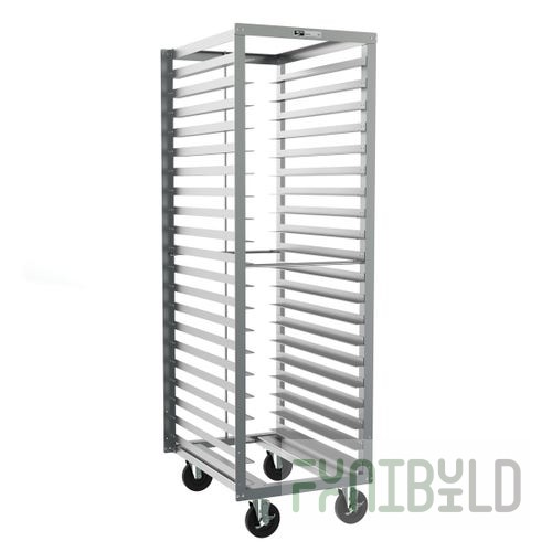 Metro RD3NA120 Aluminum Bun Pan Rack Mobile 20 Pan Capacity with 5 Inch Casters