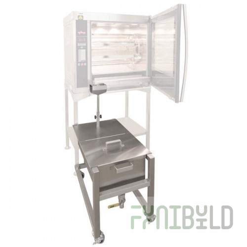 Alto Shaam 5012800 Grease Collection System with Mobile Cart and Pan