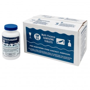 Bar Maid/Glass Pro DIS-201-6 Bar Maid® Sanitizer Quaternary Tablets (priced Per Pack 150 Tablets Per Bottle 6 Bottles Per Pack) Bar Maid/Glass Pro DIS-201-6 Bar Maid® Sanitizer Quaternary Tablets (priced Per Pack 150 Tablets Per Bottle 6 Bottles Per Pack)