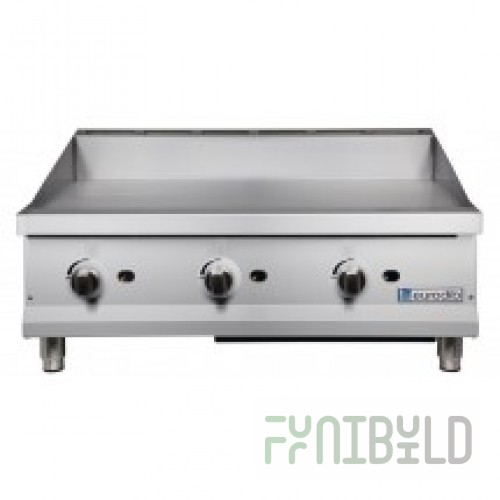 Eurodib T-G36 Professional Griddle Gas Countertop