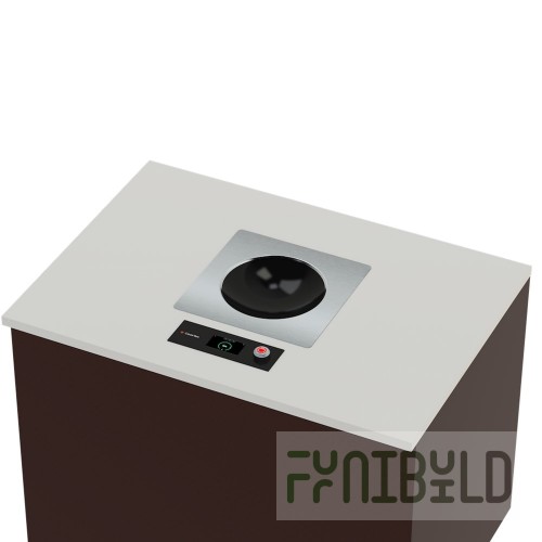 Cooktek HTD-9500-WK35-1 16 Inch Induction Wok Drop-in with Touch Display