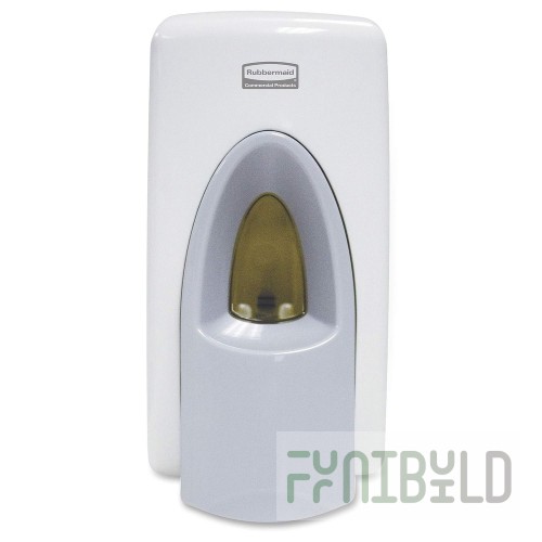 Rubbermaid FG450008 400 ml Spray Wall Mount Hand Soap and Sanitizer Dispenser White
