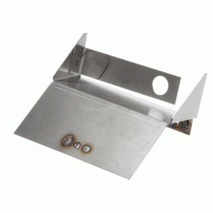 Wells SM3-302671 4 Inch Baffle Interlok Bracket Metal for HVAC Systems