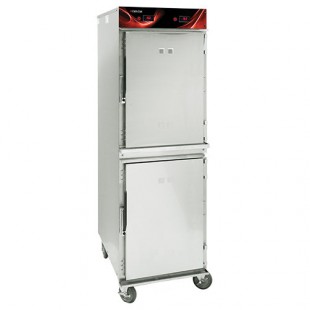 Cres Cor 1000HHSS2DE 22 Inch Mobile Heated Cabinet with Two Compartments