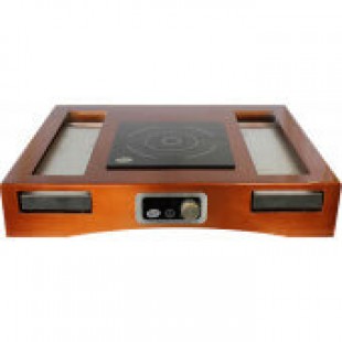 Tablecraft CWACTION1RSATCP 25 Inch Induction Countertop Station Kit with Copper Finish 1 Burner 1800 Watt