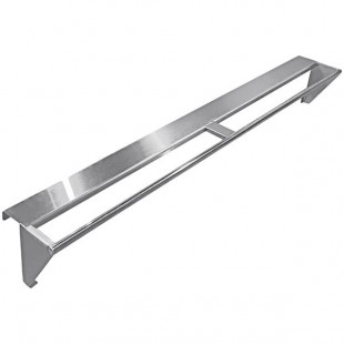 Wood Stone 50PL-1904 60 Inch Plancha Pan Rail for 1/9 Size Pans