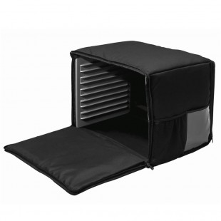 Cres Cor CHB612203 21 Inch Electric Hot Bag Insulated Food Carrier with Removable Slides