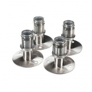 AccuTemp AT1A-3030-6 4 Inch Flanged Feet Set of Four Required for Installation AccuTemp AT1A-3030-6 4 Inch Flanged Feet Set of Four Required for Installation