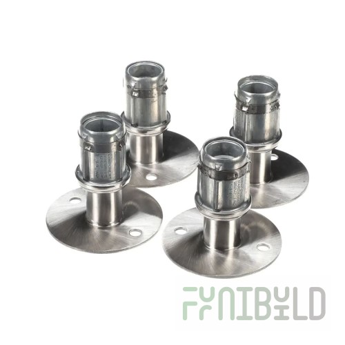 AccuTemp AT1A-3030-6 4 Inch Flanged Feet Set of Four Required for Installation