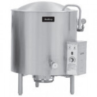 AccuTemp ALLGB-50MV 41 Inch Gas Stationary Kettle Mixer 50 Gallon with Electronic Ignition 108500 BTU