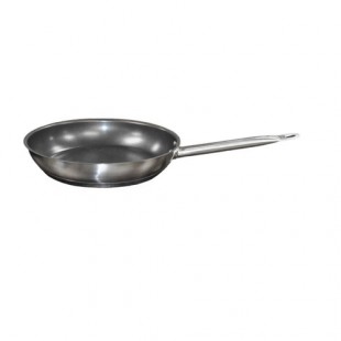 Thunder Group SLSFP4111 11 Inch Fry Pan Non Stick Stainless Steel with Welded Handle