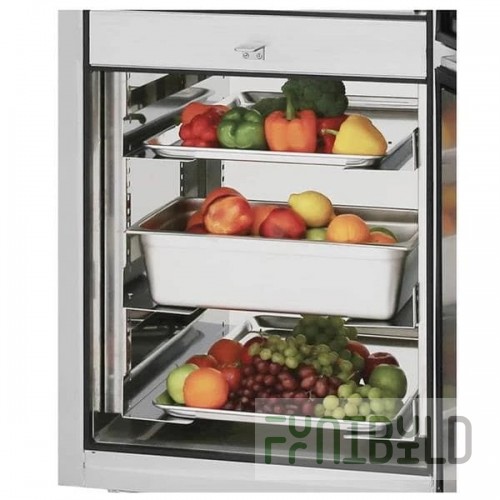 Turbo Air TS23-UNLR-H HALF Universal Tray Slides and Pilasters for PRO-50 PRO-77