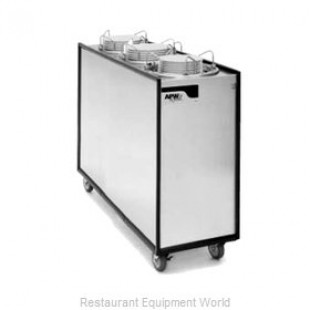 APW Wyott HML3-9A/12A/12A 48 Inch Heated Dish Dispenser Mobile Stainless Steel with 3 Tubes APW Wyott HML3-9A/12A/12A 48 Inch Heated Dish Dispenser Mobile Stainless Steel with 3 Tubes