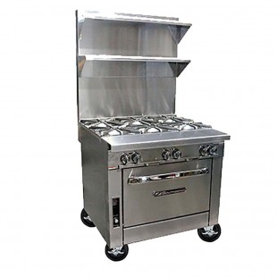 Montague Company 2 OB R Gas Burner Stainless Steel 30,000 BTU with Open Burners Montague Company 2 OB R Gas Burner Stainless Steel 30,000 BTU with Open Burners